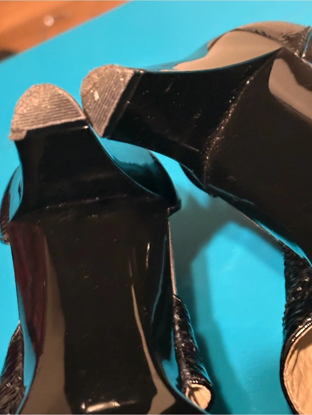 Michael Kors glossy patent